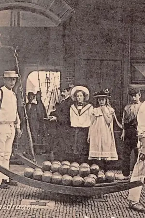 Oferta Alkmaar Kaasdragers 1906 Straatleven Volksleven Markt HC5015