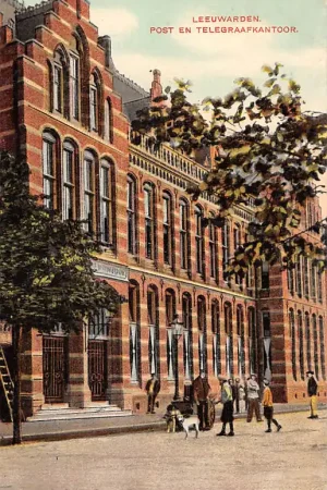 Leeuwarden Post en Telegraafkantoor 1909 Postkantoor HC4991 Oferta