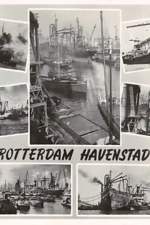 Rotterdam Haven stad Binnenvaart schepen Scheepvaart HC4521 Oferta