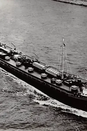 Rotterdam Motortank schip Aquitania PHs van Ommeren N.V. 1962 Binnenvaart schepen Scheepvaart HC4509 Zwrot pieniędzy