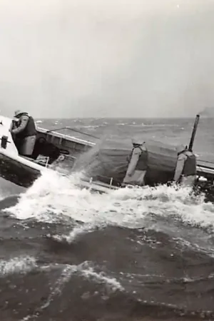 IJmuiden Motor strand reddingboot Jhr. H.J. Ortt 857 Ook Hollum Cocksdorp Terschelling Kon. N. & Z. Holl. Redding-Mij Scheepvaart Schepen HC4485 Autentyczny