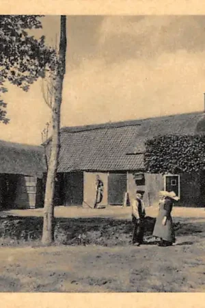 Noord-Brabant Dorpsleven Boerderij Klederdracht Vintage HC4168 Kup teraz