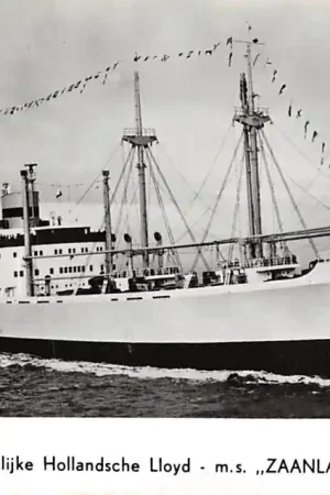 Amsterdam Koninklijke Hollandsche Lloyd m.s. \\ Autentyczny