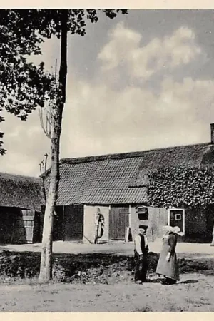 Nowość Noord-Brabant Dorpsleven Hedde 't bakske klaor, Mieke? Klederdracht Vintage HC4089