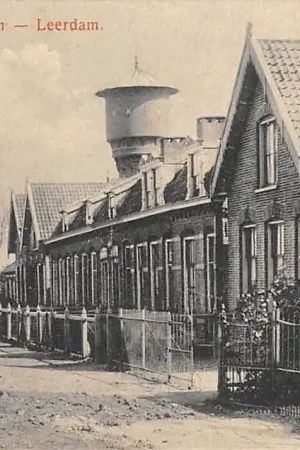 Leerdam Watertorenlaan 1915 Watertoren HC3863 Oryginalny