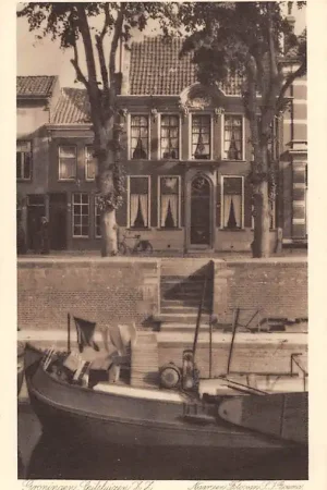 Groningen Spilsluizen Z.Z. Binnenvaart schepen Sluis HC3658 Tylko dziś