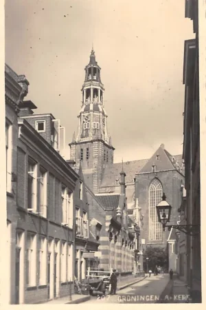Ostatnia szansa Groningen A-Kerk Fotokaart Ir. W. Voerman HC3655