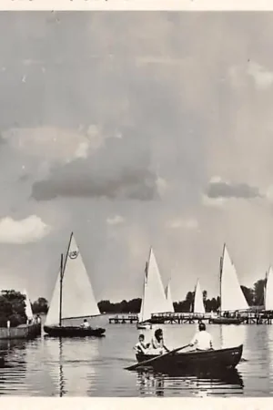 Paterswolde Paterwoldsche meer Zeil schepen Zeilen 1956 HC3383 Oferta limitowana