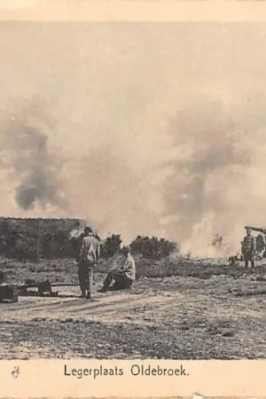 Ekspresowa dostawa Oldebroek Legerplaats Afschieten kanonnen Artillerie Militair 1926 HC3358