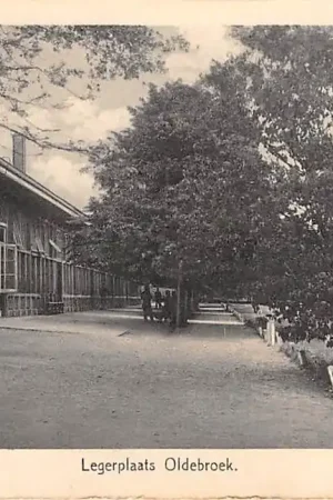Oldebroek Legerplaats Kazerne Militair 1926 HC3357 Rabat