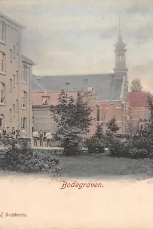 Bodegraven Spoorstraat met Gereformeerde Kerk HC3103 Rabat