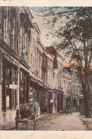 Gouda Zeugstraat hoek Nieuwe Markt Melksalon Rona Café HC3310 Darmowa dostawa