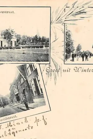 Winterswijk 1899 Station Spoorstraat en Wooldstraat HC3267 Premium