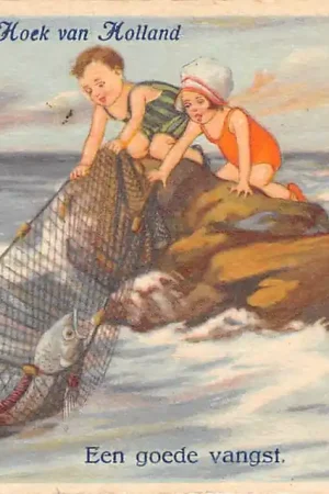 Darmowa dostawa Hoek van Holland Groeten uit 1925 Een goede vangst HC3017