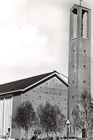 Amstelveen Carmel kerk 1965 HC2914 Tani