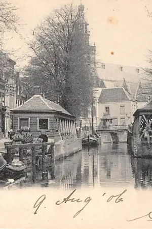 Bezpieczna płatność Gouda Gouwe met Vischbanken Gompers 1906 HC2959