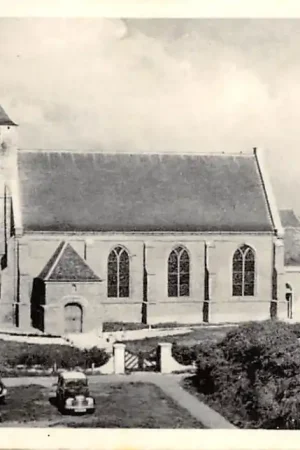 Zoutelande Hervormde Kerk Molen Auto 1957 HC2924 Ostatnia szansa