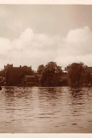 Zaandam Zaangezicht binnenvaart schepen HC2737 Oryginalny