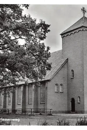 Autentyczny Heemse Gereformeerde Kerk Hessenweg 1965 HC2432