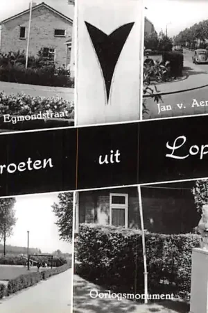 Ostatnia szansa Lopik Groeten uit Speeltuin Oorlogs monument Foris v. Egmondstr. Jan v. Aemstelstraat HC2467