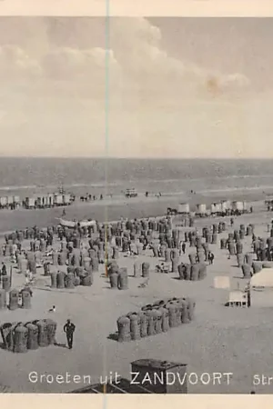 Zandvoort Groeten uit Strand en Zee gezicht HC2312 Promocja