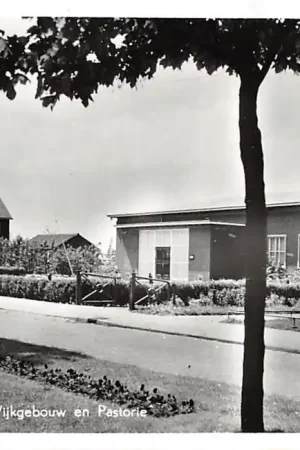 Waddinxveen Hervormd Wijkgebouw en Pastorie 1957 HC2585 Kup teraz