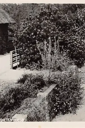 Autentyczny Vierhouten Tuin Paasheuvel Jeugdherberg 1949 Veluwe HC2553