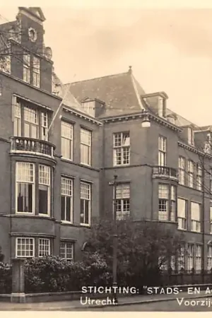 Kup teraz Utrecht Stads- en Academisch Ziekenhuis Voorzijde Psych. Neurol. 1938 HC2542