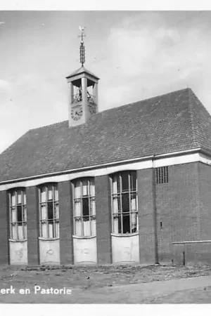 Bruinisse Ned. Hervormde Kerk en Pastorie 1953 HC2224 Oryginalny