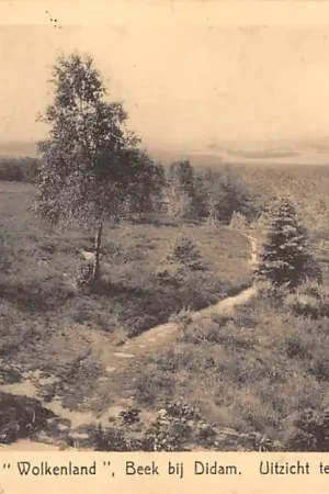 Ekspresowa dostawa Beek (GD) 1933 Jeugdherberg Wolkenland Uitzicht terras Westzijde HC2139