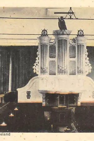 Wissekerke Orgel Ned. Hervormde Kerk HC2062 Oryginalny