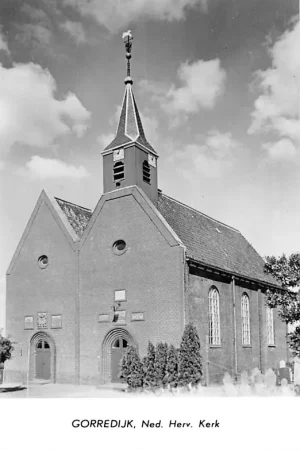 Gorredijk 1960 Ned. Hervormde Kerk Begraafplaats HC1879 Popularny