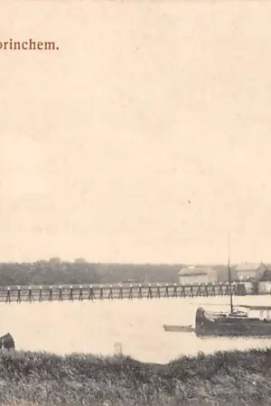 Gorinchem 1927 Aan 't Kanaal Binnenvaart schepen HC1624 Zamów teraz