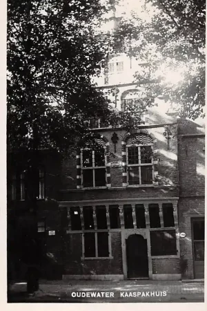 Oudewater Fotokaart Bromografia Kaaspakhuis 1932 HC1603 Kup teraz
