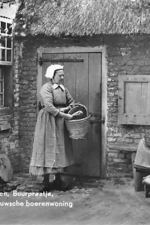 Kaatsheuvel Brabantsch Dorpsleven Buurpraatje Origineel zeventiende eeuwsche boerenwoning HC1760 Zwrot pieniędzy