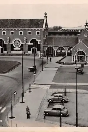 's-Hertogenbosch Station Auto Spoorwegen 1954 Den Bosch HC1390 Bezpieczna płatność