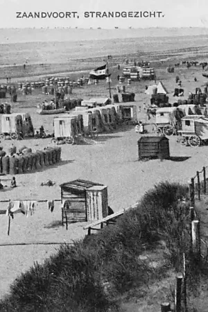 Zandvoort Strand gezicht 1907 HC1326 Autentyczny