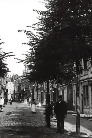 Ekspresowa dostawa Zo was Dordrecht Steegoversloot omstreeks 1905 HC16947