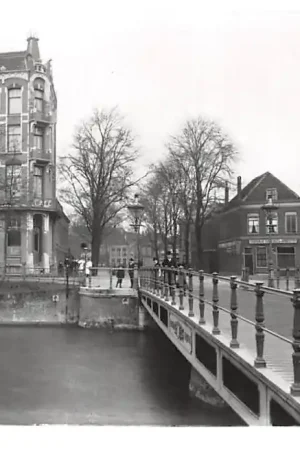 Darmowa dostawa Zo was Dordrecht Johan de Witbrug omstreeks 1900 HC16940