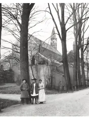 Zo was Dordrecht Van Strij-singel omstreeks 1900 HC16921 Wysoka jakość