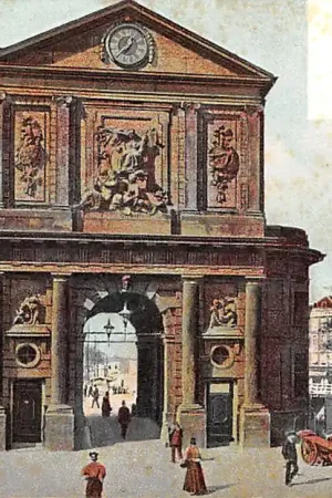 Rotterdam Delftsche Poort 1905 HC15600 Autentyczny