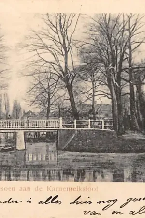 Tani Gouda Karnemelksloot Brug Bleekerssingel Klein Amerika voor 1906 HC14763