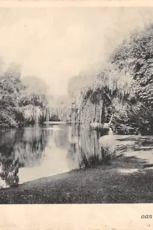 Szybka dostawa Gouda Van Bergen IJzendoornpark 1943met censuur stempels Filatelie HC14746