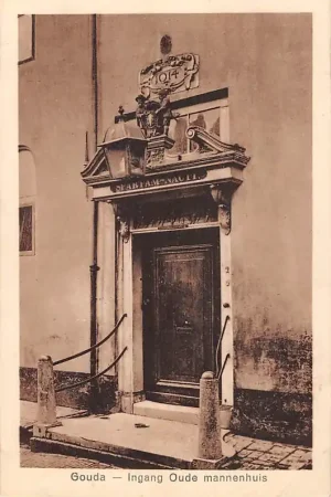 Gouda Spieringstraat Ingang Oude mannenhuis HC14683 Najlepsza cena