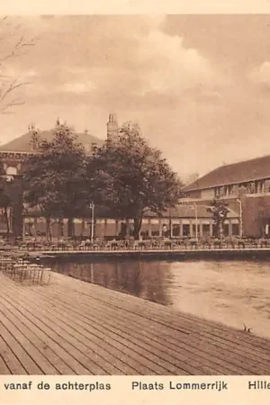 Rotterdam Hillegersberg Gezicht vanaf de achterplas Plaats Lommerijk HC14217 Popularny