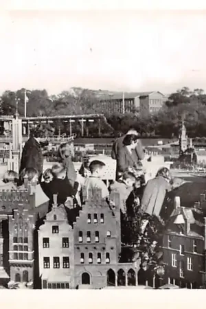 Den Haag Miniatuurstad Madurodam Oude Gevels 1959 HC14129 Wysoka jakość