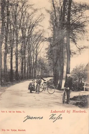 Zamów teraz Lakerveld bij Meerkerk Fietsers 1902 Alblasserwaard HC13745