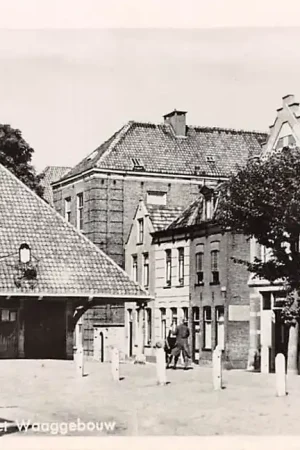 Schoonhoven Dam met Waaggebouw HC13616 Wyprzedaż