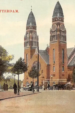 Rotterdam Boezemsingel Koninginnekerk 1914 HC12693 Kup teraz