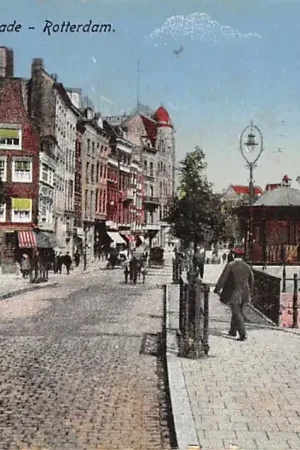 Rotterdam Spaansche Kade Roobrug 1918 HC12497 Promocja